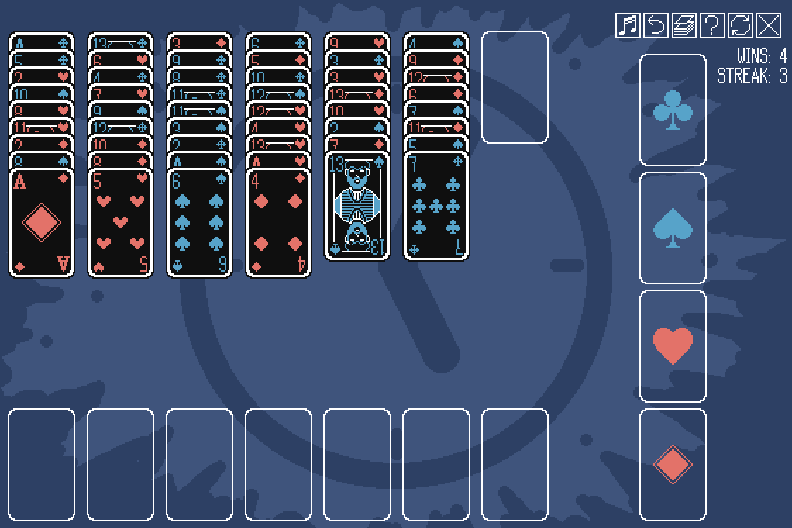 time travel solitaire